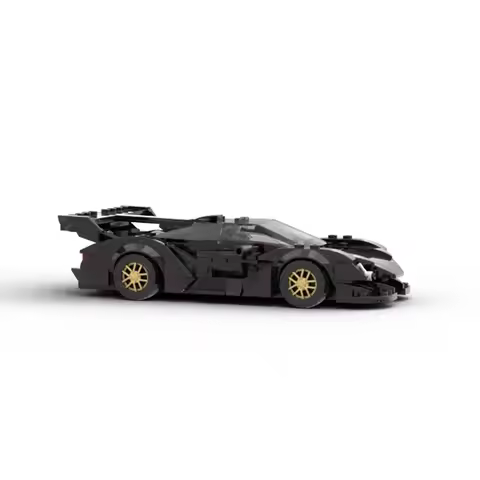 Hot Bricks Apollo IE EVO Racing Sports Car Vehicle Speed Champion Racer Building Blocks Techincal Ca