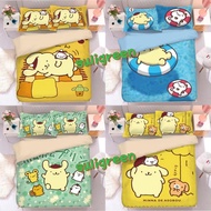 布甸狗Purin    床單套裝   被袋   床單  床笠   被套   枕頭袋  三件套  四件套    布丁狗   🚛順豐包郵！P1081