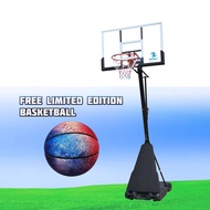 HNZ SPORT LUXURY Portable Basketball Hoop Basketball Stand rim NBA Standard Height