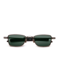 A. SOCIETY BAY METAL RECTANGULAR SUNGLASSES