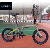 Clear Stock Java Zelo | Xelo v2 Version 7Speed Folding bike | Shimano 7Speed Shifter | Support up to 120Kg | Bike 13Kg