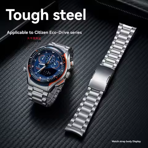 Compatible with Citizen Eco-Drive JW0138 JW0139 JW0149-10L JW0148-12L, Stainless Steel Watch Bracele