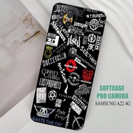 HP Latest SAMSUNG A22 4G Case - SAMSUNG A22 4G - SAMSUNG A22 4G Softcase - Pro Camera Softcase - Cas