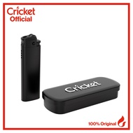 Cricket Deluxe Metal Lighter - Black