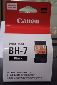 Canon BH-7 Black Print Head หัวพิมพ์แท้ (สีดำ) CANON จำนวน 1 ชิ้น สำหรับ Canon G1000,G1010,G2000,G2002,G2010,G3000,G3010,G4000,G4010