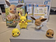 Bandai Pokemon Eevee & Pikachu Figure 比卡超 伊布
