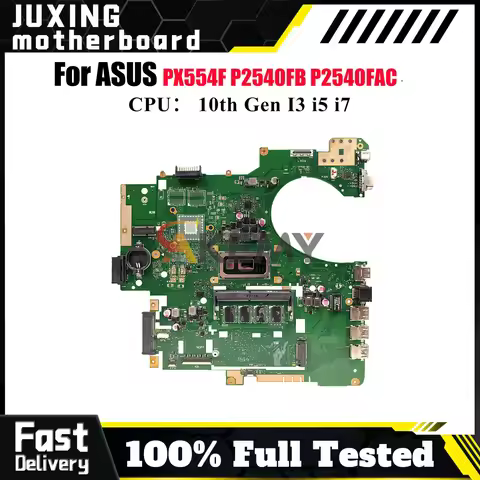 P2540FA Laptop Motherboard For ASUS ProArt P2540F P2540FB P2540FAC P2540FA PX554F Mainboard With 10t