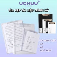 UCHUU Signing Document Clipboard, A4 A5 Signing Document Clipboard, Paper Clip, Documents, Files