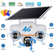 CCTV V380 PRO SOLAR PANEL USING 4G PTZ OUTDOOR SIMCARD CARDS 3 CAMERAS