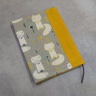 狐狸布書衣/書套/手帳保護套_A5(25K)