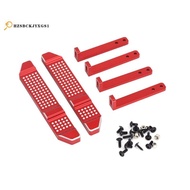 RC Car Upgrade RC Metal Pedal Kit for MN D90 D99S RC Car Accessories Black