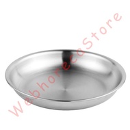 HOT Bima Kitchen Coupe Plate 16cm/ Stainless Multi-Purpose Kitchen Moon Plate