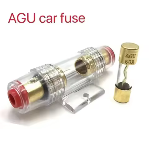 1pcs for Car Audio Car Amplifier,car Audio Retrofit Fuse Box 4/8 and 10 Wire with 60AMP Fuse 60A/80A