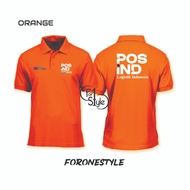 Pos INDONESIA POLO COLLAR T-SHIRTS - POS INDONESIA POLO - NEWEST