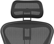 Atlas headrest for Herman Miller Remastered Aeron Chair Ergonomic Upgrade Accessory for Aeron Chairs (Onyx)