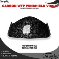 VISOR CARBON FORGED MIO SPORTY LAMA SUPRA X 125 LAMA CARBON FORGED