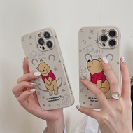 Winnie the Pooh iphone 11 case iphone14 pro max case iphone 12 Pro Max iphone 14 case iphone 6s iphone 13 7 plus case iphone xr x xs xs max 6s plus soft case shockproof