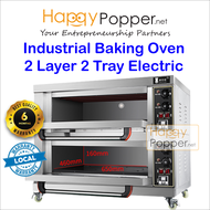 Happypopper  Industrial Baking Oven 2 Layer 2 Tray ( Electric ) (OV-M0004)/ Ketuhar Pembakar Industr