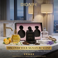 DIGNIFE 3Pcs Perfume Gift Set 30ml×3 Floral Fruity Scent Eau De Toilette Collection For Women