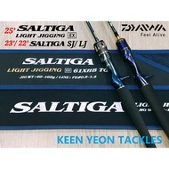 JORAN PANCING DAIWA 25' SALTIGA LJ EX / 23' SALTIGA SJ / 22' SALTIGA LJ JIGGING FISHING ROD