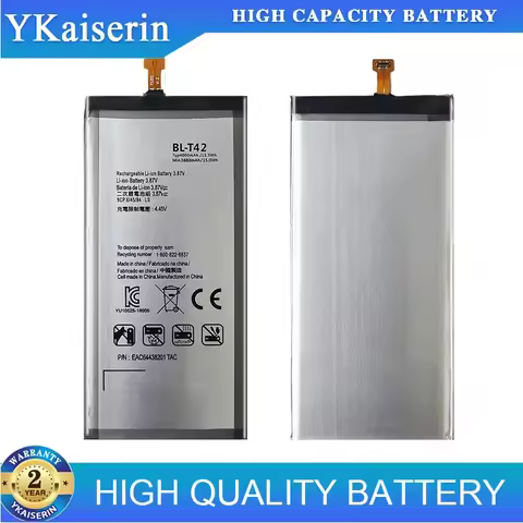 Battery for LG V40, V50, ThinQ, V10, V20, V30, G7, G7 +, G4, G5, K7, K8, K10, K20 Plus, Tribute 2, 5