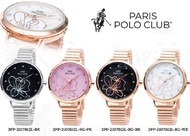 *ส่งฟรี* Paris Polo Club นาฬิกาผู้หญิง รุ่น 3PP-2107812L  สีโรสโกลด์