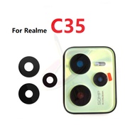 Camera Lens Cover With Frame Replacement For Realme C35 lens frame