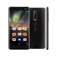 Used phone Nokia 6.1 Smartphone 5.5 Inches 3GB RAM 32GB ROM 16MP 1080P LTE 4G Single SIM Fingerprint