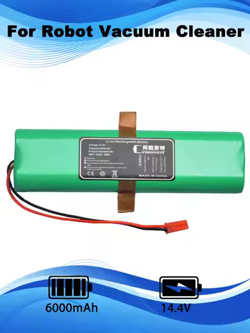 14.4V 3200mAh Replacement Battery For Medion MD 18500 18501 18600 Robot Vacuum Cleaner Parts
