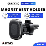 REMAX Magnetic Air Vent Car Phone Holder Handphone Hp Fone Holder For Car HandPhone Holder 360 Rotat