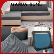 GandaHome Thick Sofa Seat Cushion Cover Big Size Stretchable Non Slip Universal L Shape Sofa Covers