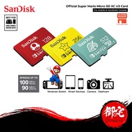 【RAYA SALE】SanDisk Nintendo Switch Official Super Mario Animal Crossing  Micro SD XC U3 Memory Card 