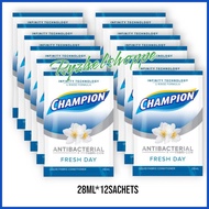 ☪ ↗ 🅿 ROS GROCERS CHAMPION FABCON 28MLX12SACHET