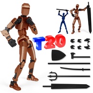 Titan 13 Action Figure, T13 Action Figure 20cm/8.1 inch Assembly Completed T20 Dummy 13 3D Printed N