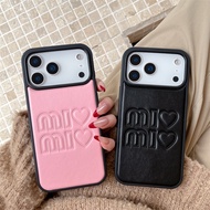 Mujia Three-Dimensional Voltage Love iPhone14/13 Suitable for Apple 17/16/15PROMAX Phone Case Shock-