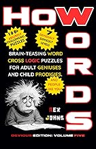 HowWords™: Devious Edition Volume 5. Brain Teasing Language Skill Word Cross Logic Games: Word Puzzl