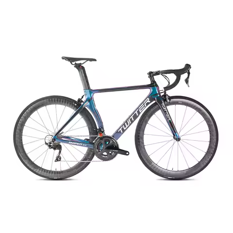 China Twitter Bicycle Sniper 700c Carbon Road Bike 22 Speed Full Carbon Bicycle for Professional Rac