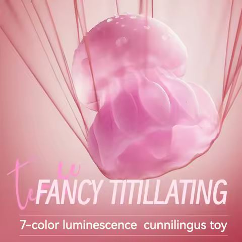 Female multi-function vibrator, RGB breathable ambient light, 360-degree licking without dead angles