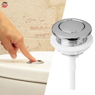 Toilet Tank Button Household Products Parts Replacement Rust-proof Silver