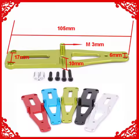 Aluminum Front Shock Tower 0008 For Rc Hobby Model Car 1-12 Wltoy 12428 12423 Monster Truck Short Co