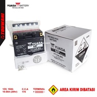 AKI BATERAI YUASA YT12A-BS 12V 10AH ER6N GSX-R 750 HAYABUSA