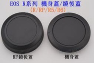 【高雄四海】現貨 副廠 Canon EOS R系列 機身蓋+鏡後蓋 EOS R RP R5 R6 適用．無字款