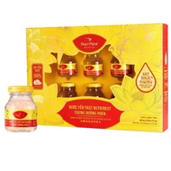 Gift box of 6 jars of Nutrinest real water steamed with rock sugar and bag (6 jars x 72g)