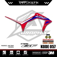 STICKER STRIPING CRF 150 CODE 057 / STRIPINGSUREX /SUREX /SUMO