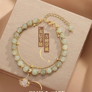 New Antique Hanfu Bracelet Female Three Lives Have Apricot 2026 Bracelet Sweet Double-Layer Chain Be