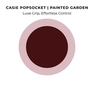 CASIE Magnetic Pop-socket | Strong suction | HD Prints | Effortless to hold your phone | Club Burgun