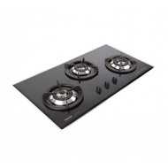 Tecno Gas Hob - 3 Burners T333tgsv-kettle Black