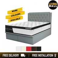 Zen Leather Storage Bed Frame SBD 16"