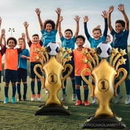 2pcs Soccer Trophy Balloons, 59in Large World Cup Trophy Foil Standing Balloons, Soccer Ball Balloon