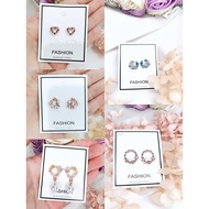 Ready Stock DVN Earrings 925 Needle Korean Fashion Earrings Ladies Earrings